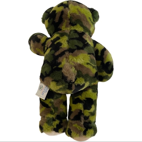 Lot of 2 Build-A-Bears Hearts & Paws & Camouflage - Picture 4 of 10